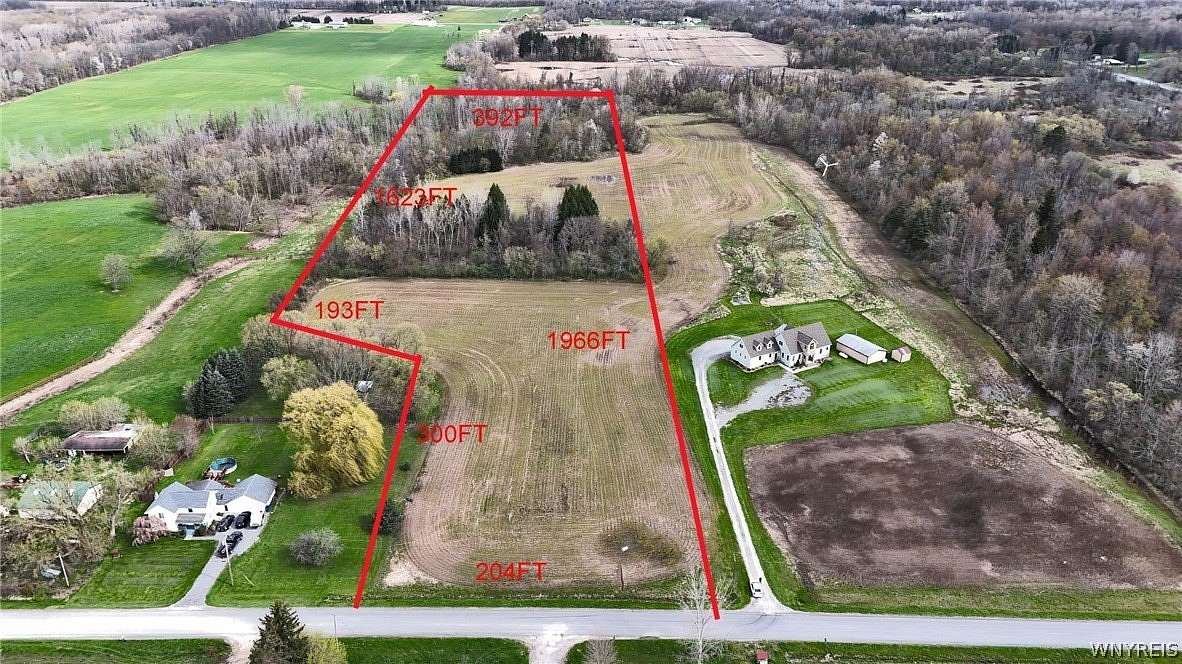 16.3 Acres of Improved Land for Sale in Hartland, New York