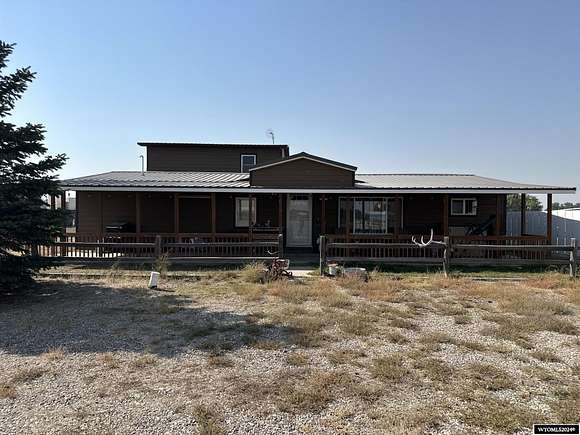 11.3 Acres of Land with Home for Sale in Torrington, Wyoming