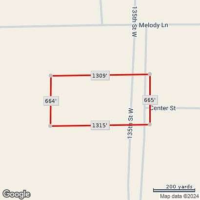 20 Acres of Land for Sale in Rosamond, California