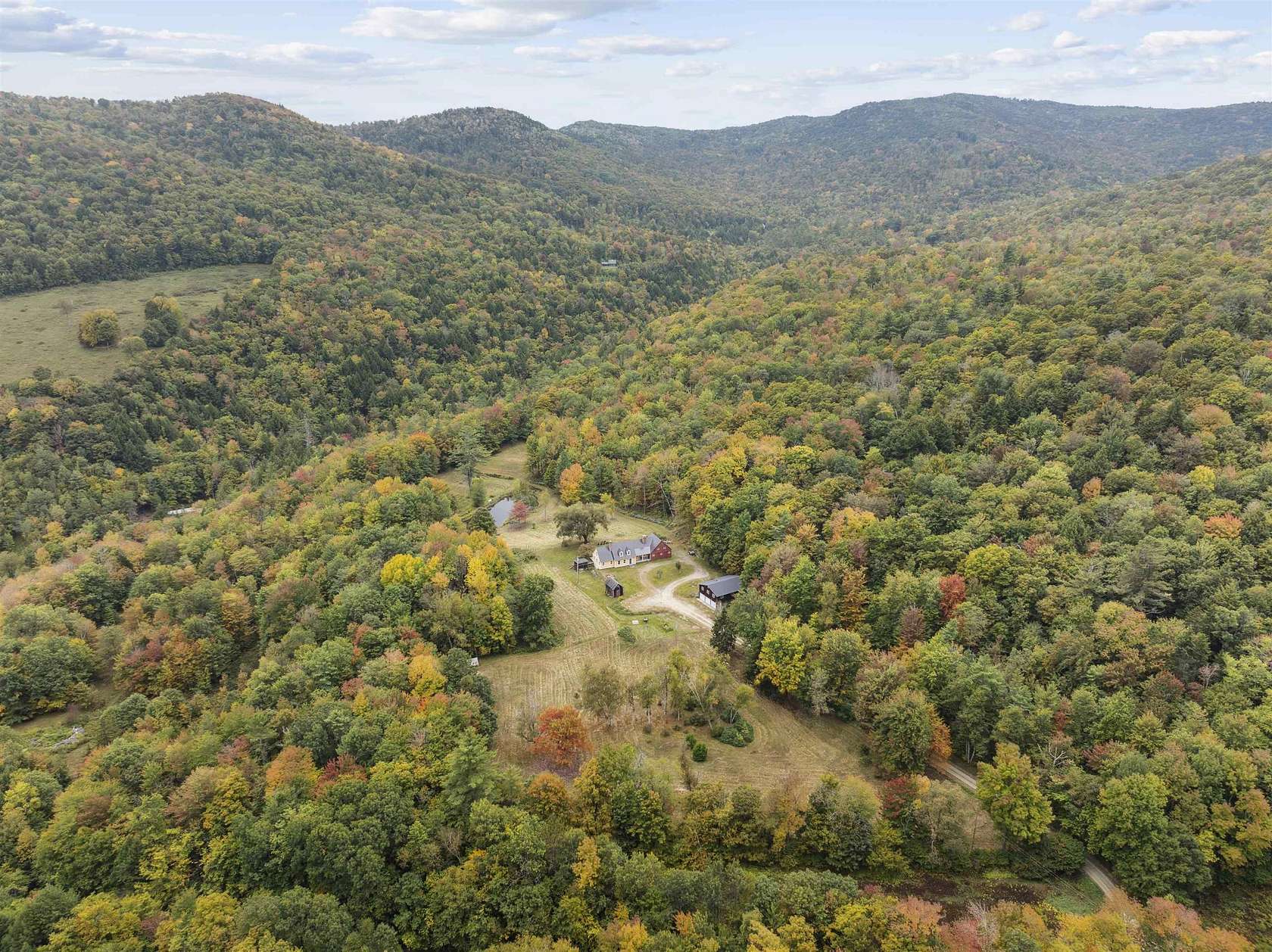 53.16 Acres of Land with Home for Sale in Chester, Vermont