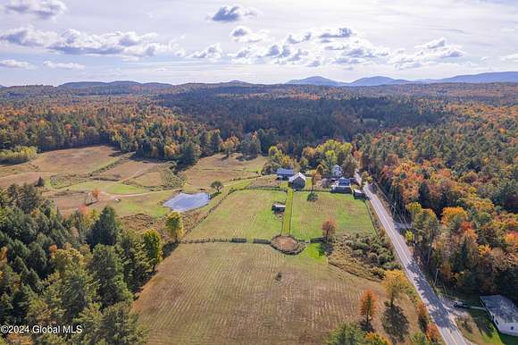 35 Acres of Agricultural Land with Home for Sale in Thurman, New York