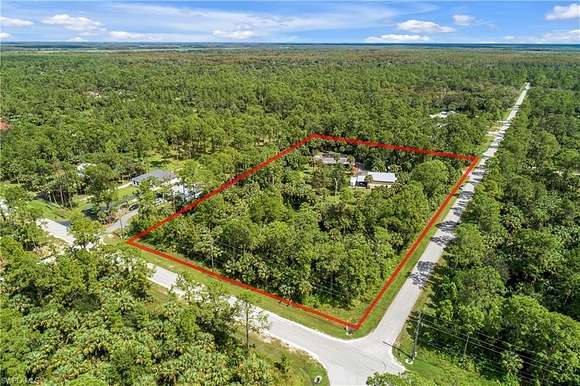 5.15 Acres of Residential Land with Home for Sale in Naples, Florida