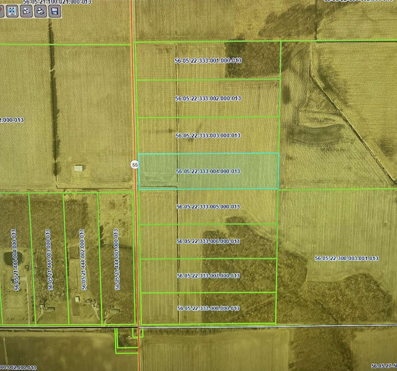 10 Acres of Agricultural Land for Sale in Lake Village, Indiana