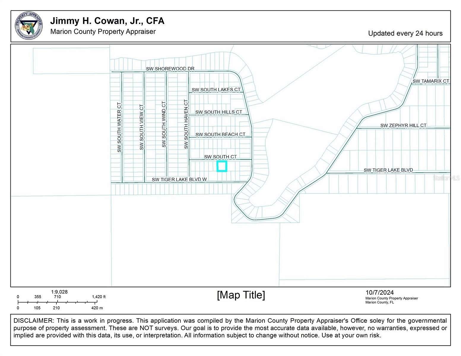 0.48 Acres of Residential Land for Sale in Dunnellon, Florida