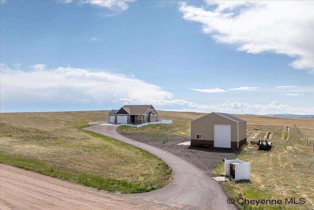 4.94 Acres of Land with Home for Sale in Cheyenne, Wyoming