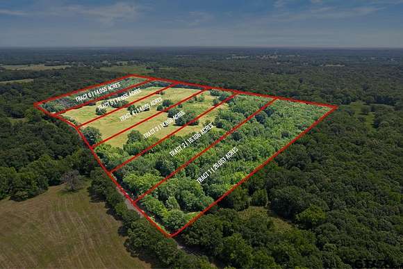 16.106 Acres of Land for Sale in Mount Pleasant, Texas