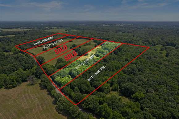 16.106 Acres of Land for Sale in Mount Pleasant, Texas