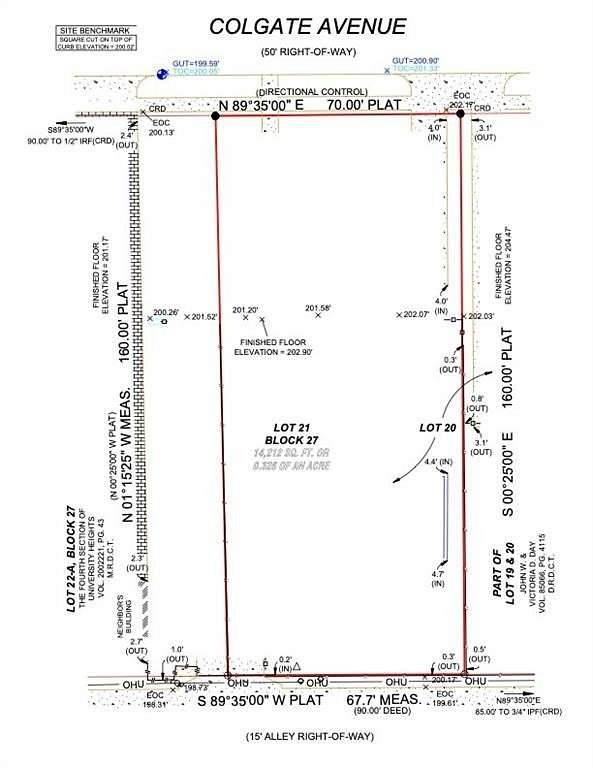 0.26 Acres of Residential Land for Sale in University Park, Texas