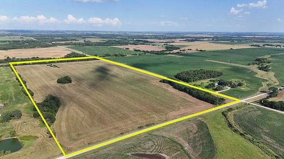 77 Acres of Land for Auction in Lebo, Kansas