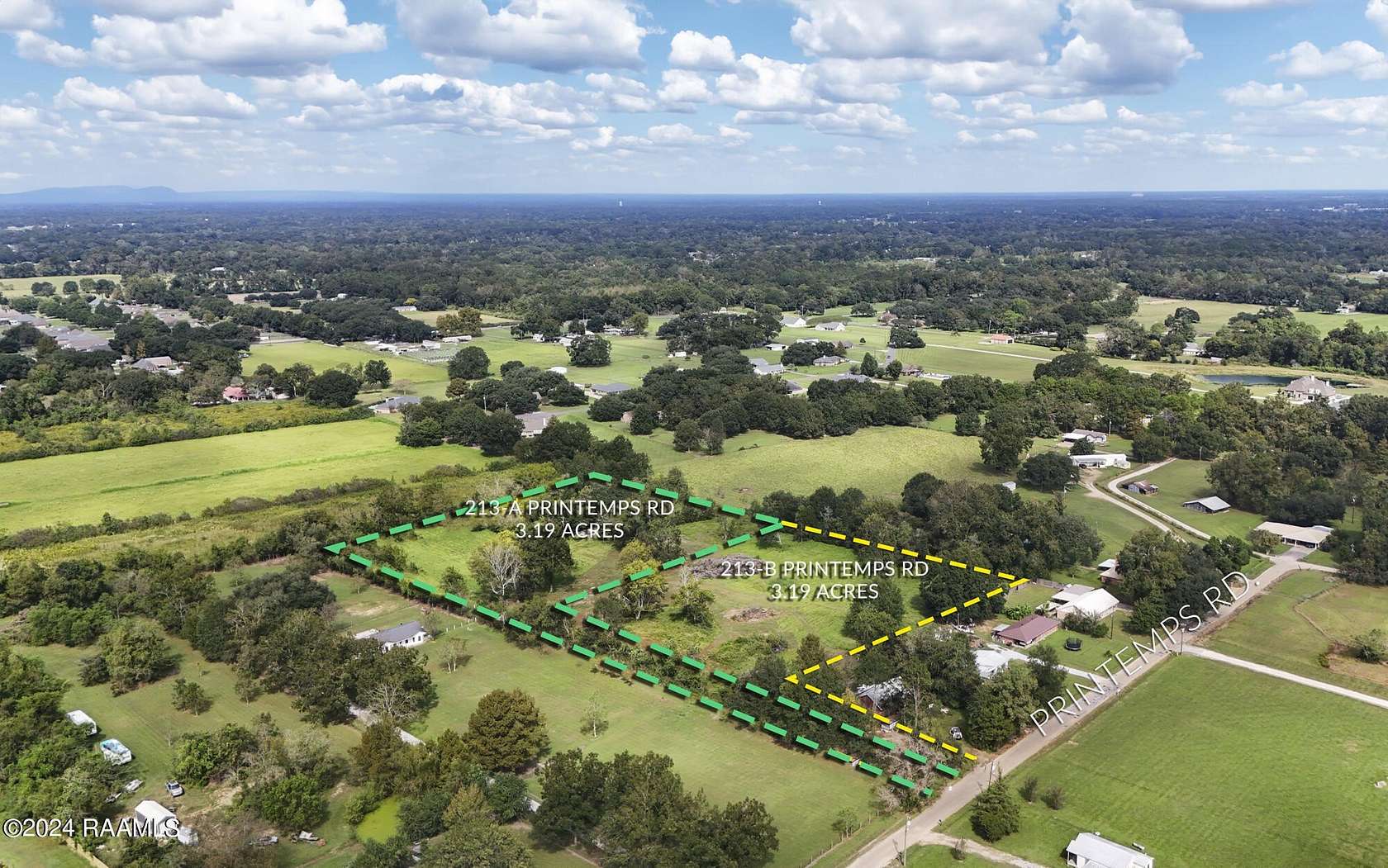 3.19 Acres of Residential Land for Sale in Carencro, Louisiana