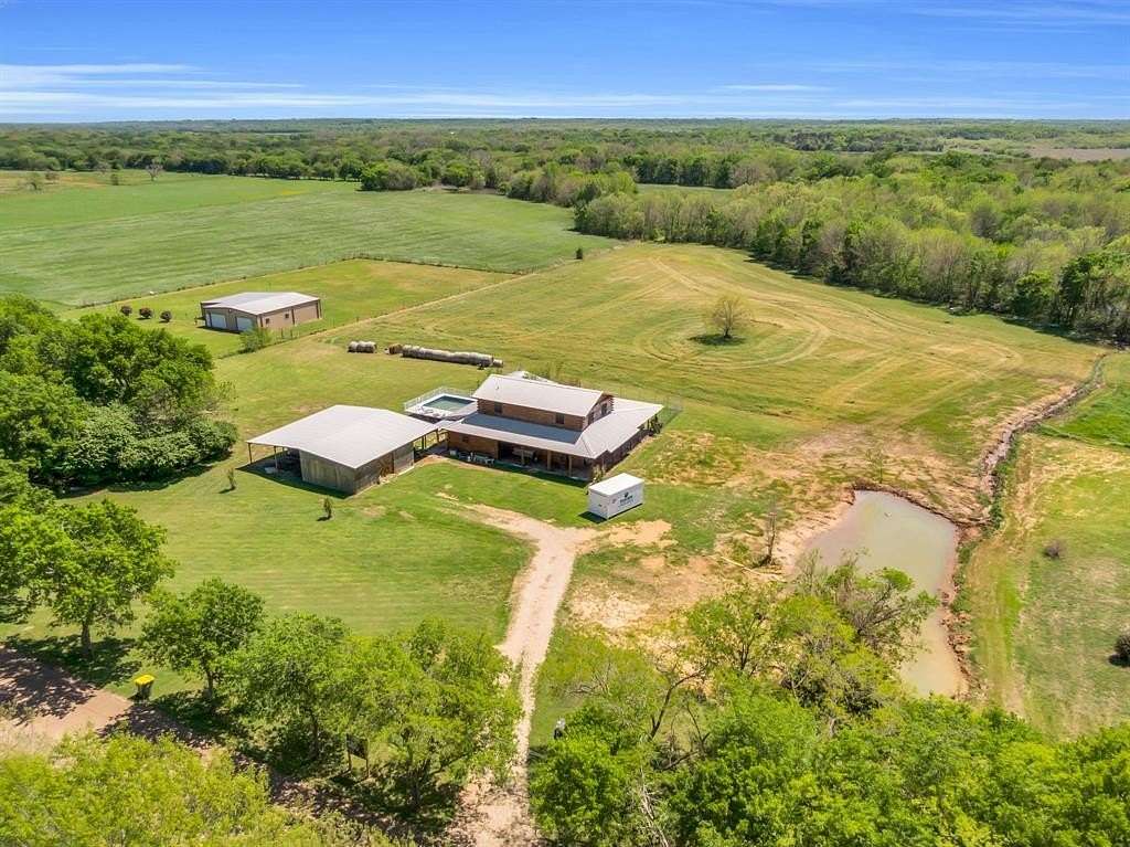 13 Acres of Land with Home for Sale in Maypearl, Texas