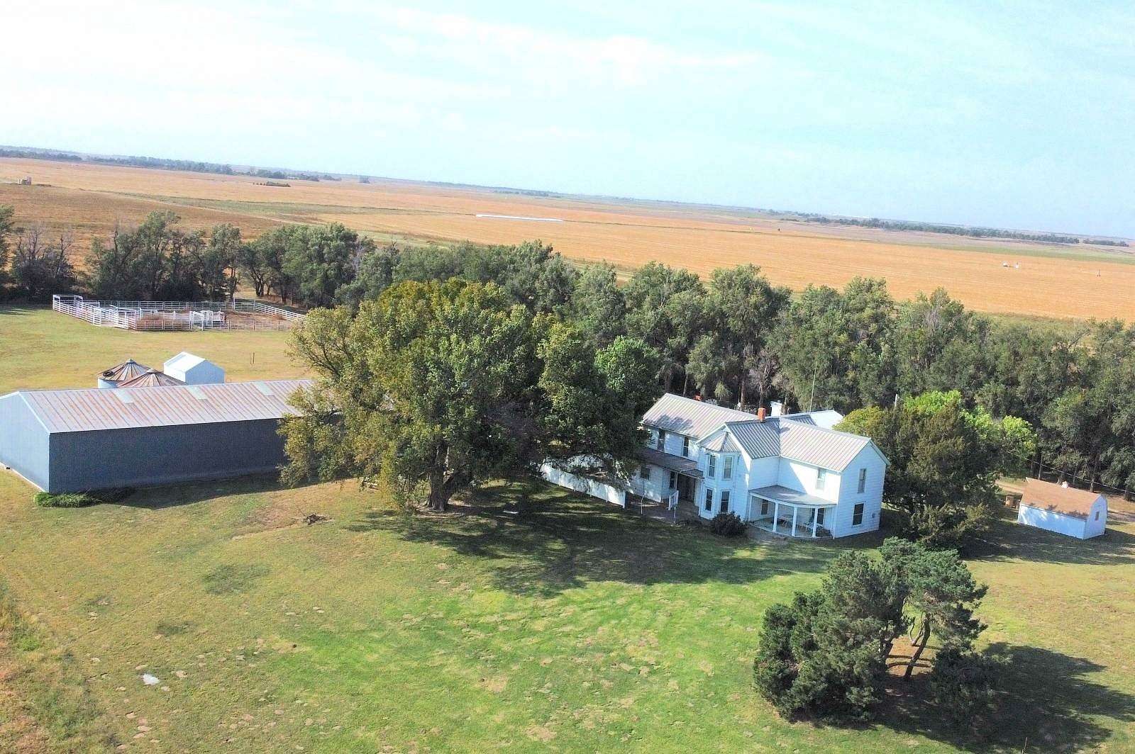 14 Acres of Land with Home for Auction in Belpre, Kansas