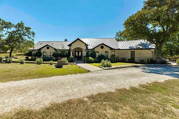 25 Acres of Land with Home for Sale in Fredericksburg, Texas