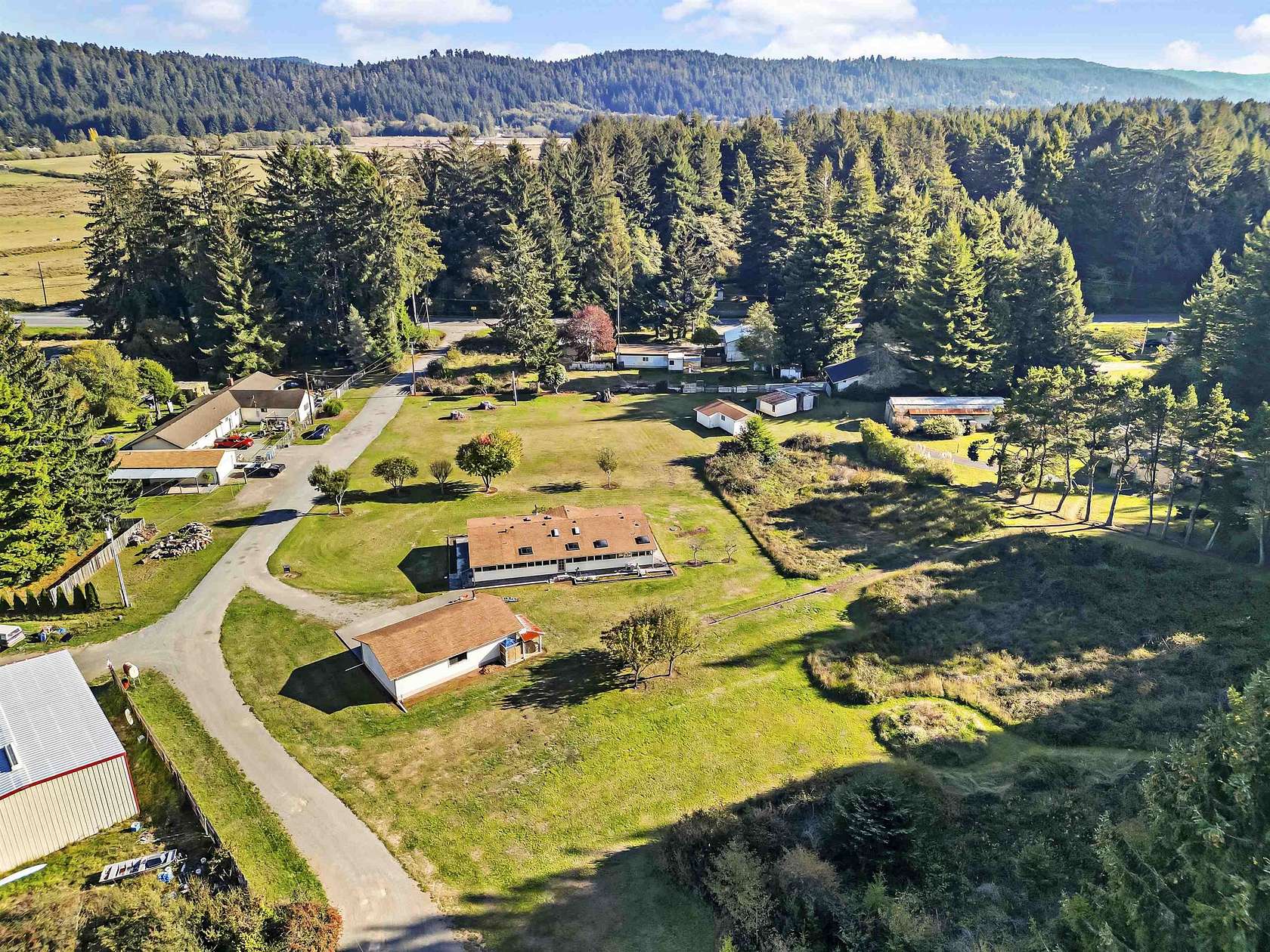 3.31 Acres of Residential Land with Home for Sale in Crescent City, California