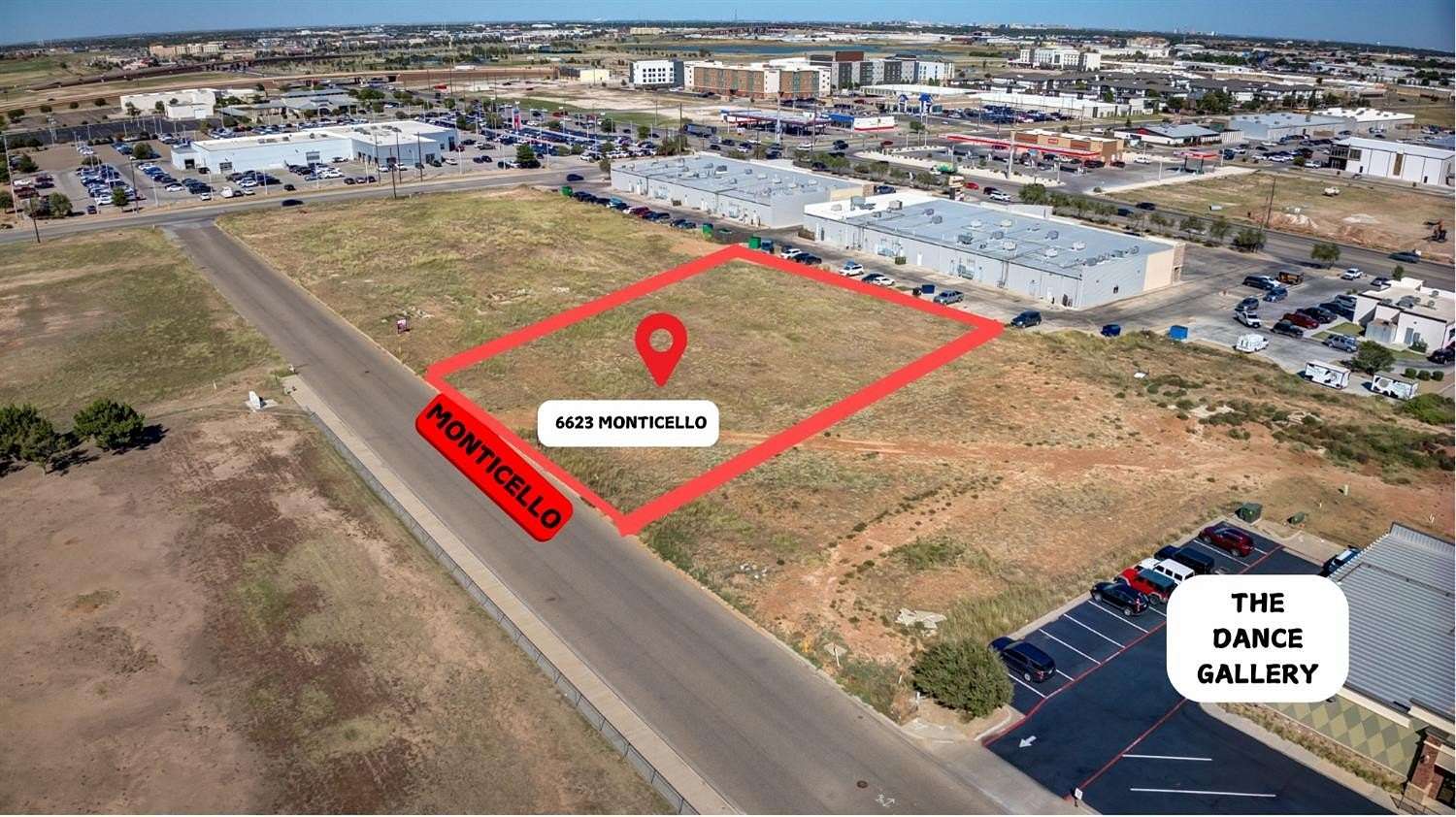 0.5 Acres of Commercial Land for Sale in Lubbock, Texas