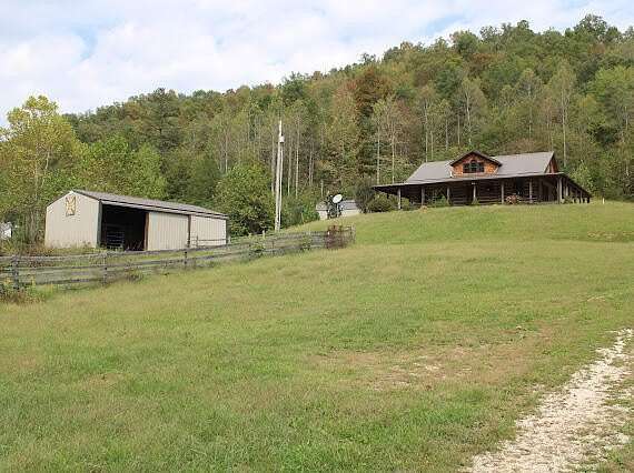 17 Acres of Land with Home for Sale in Jackson, Kentucky