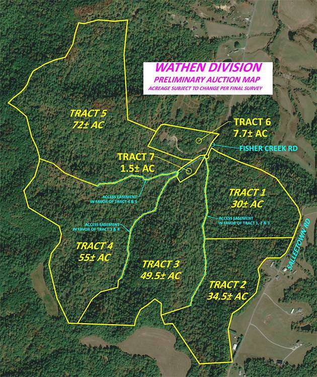 250 Acres of Recreational Land & Farm for Auction in Lebanon, Kentucky