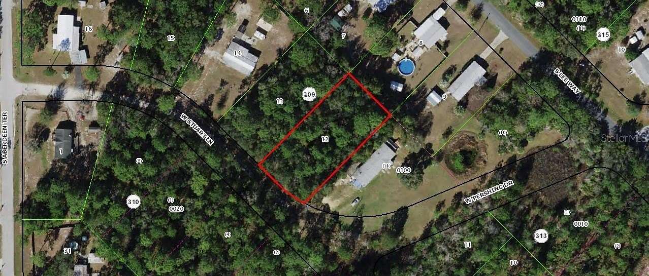 0.49 Acres of Land for Sale in Homosassa, Florida