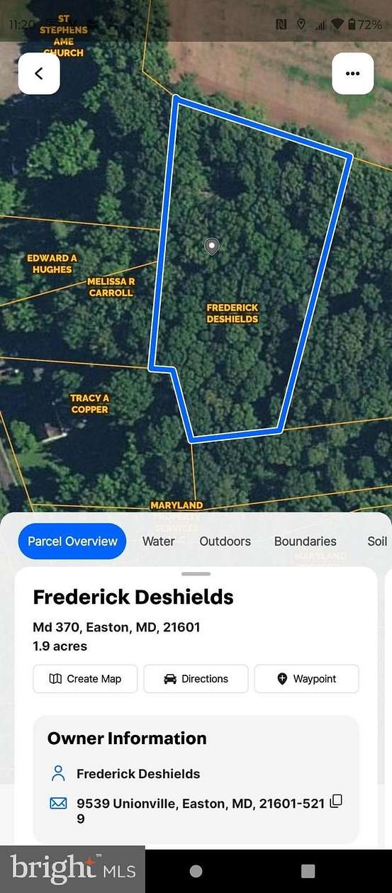 1.9 Acres of Residential Land for Sale in Easton, Maryland