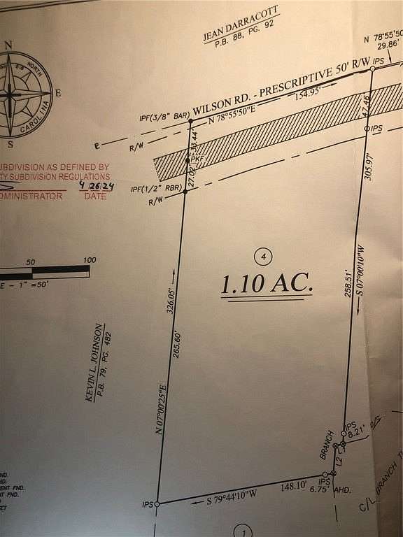 2.13 Acres of Residential Land for Sale in Iva, South Carolina