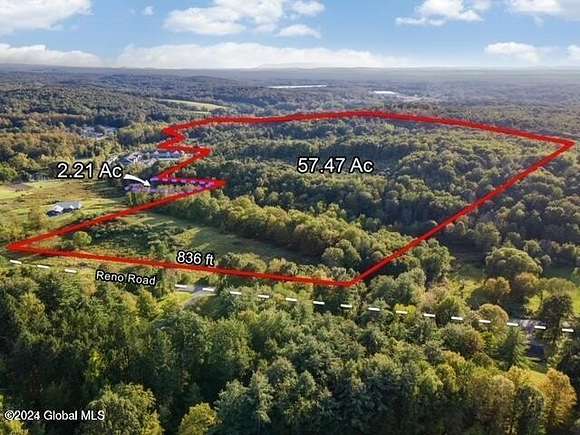 59.68 Acres of Land for Sale in Schodack Town, New York