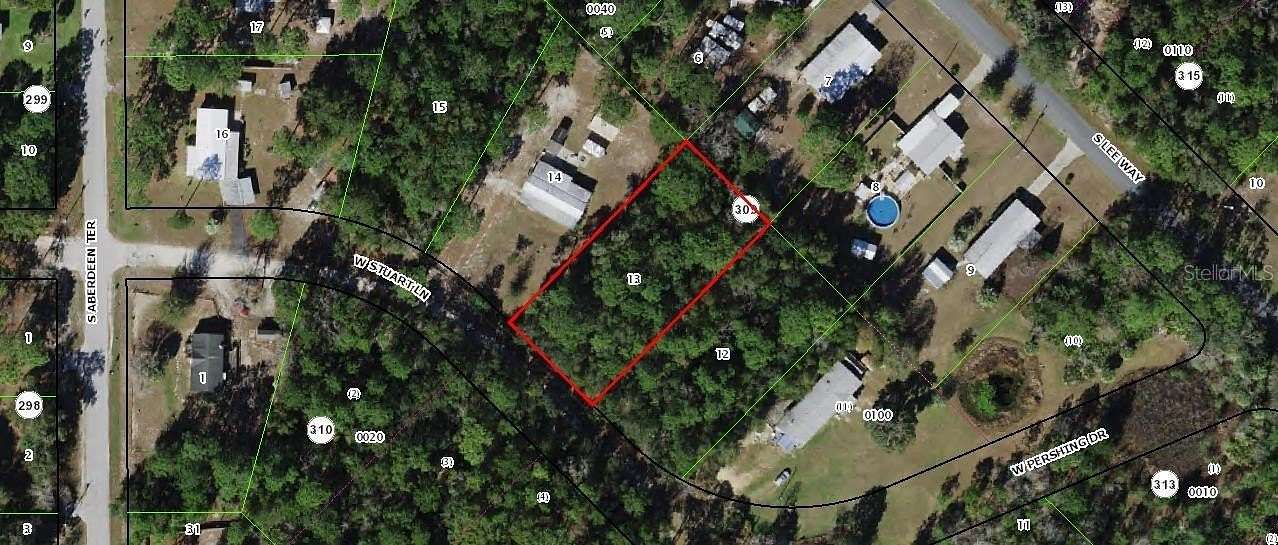 0.5 Acres of Land for Sale in Homosassa, Florida