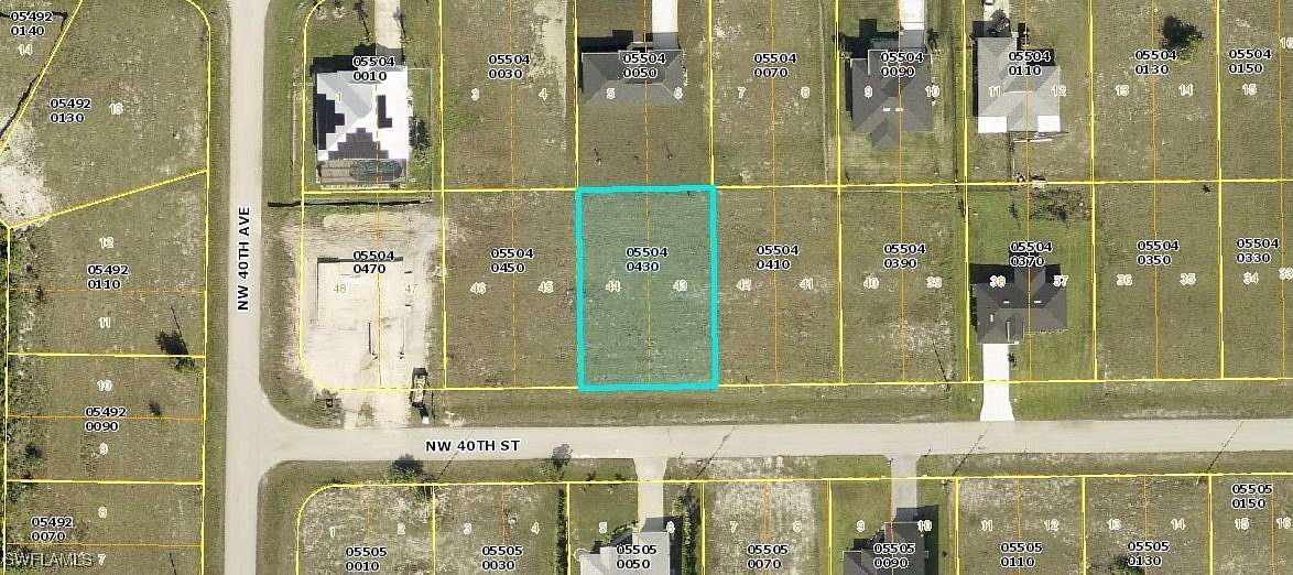 0.244 Acres of Residential Land for Sale in Cape Coral, Florida