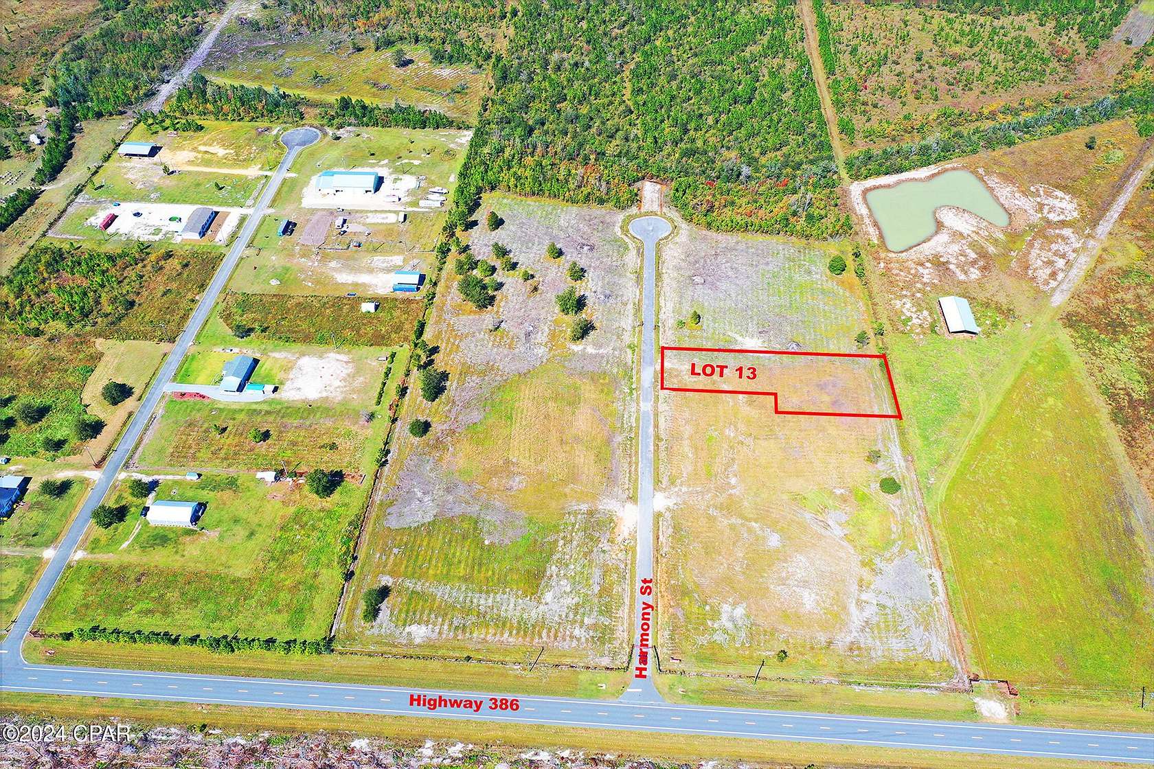 0.86 Acres of Residential Land for Sale in Wewahitchka, Florida