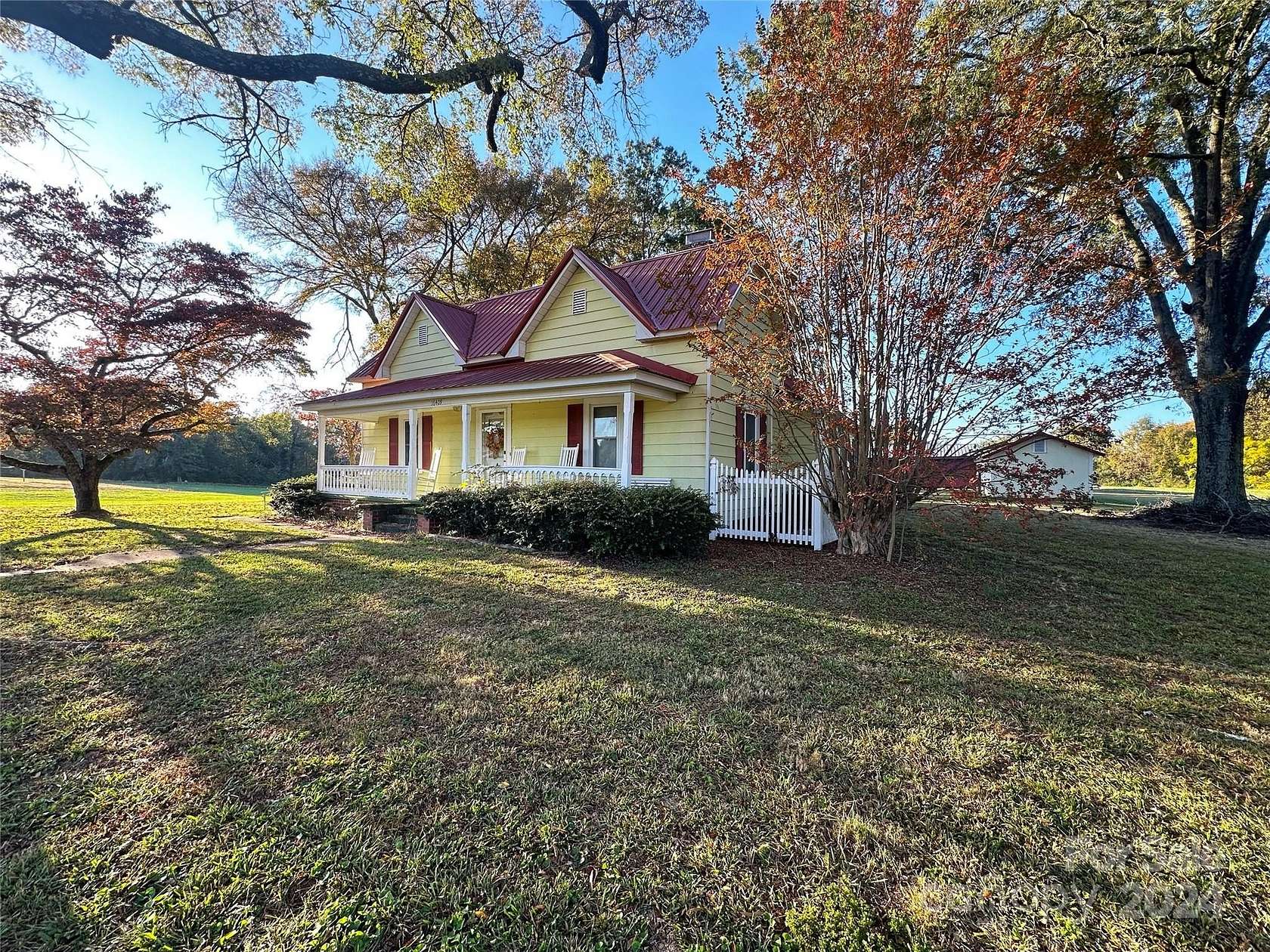 2.5 Acres of Residential Land with Home for Sale in Oakboro, North Carolina