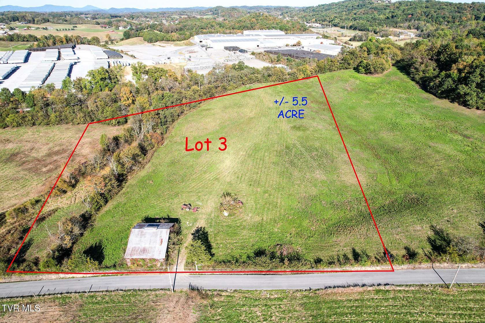 5.51 Acres of Land for Sale in Greeneville, Tennessee