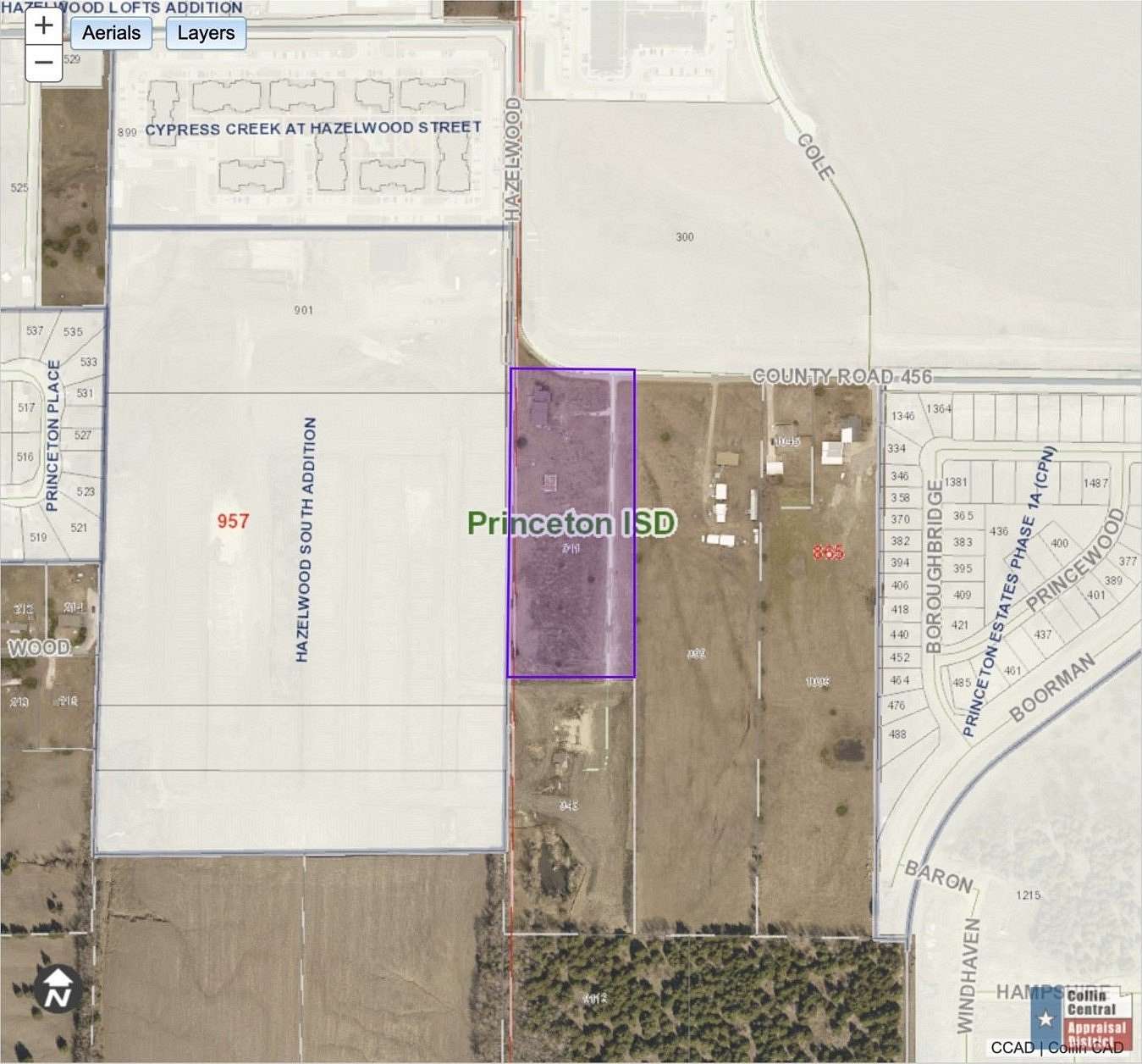 6 Acres of Land for Lease in Princeton, Texas