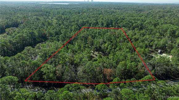 5.99 Acres of Residential Land for Sale in Yankeetown, Florida