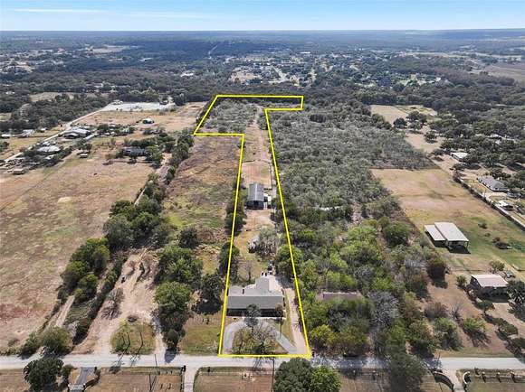 11.92 Acres of Land with Home for Sale in Burleson, Texas