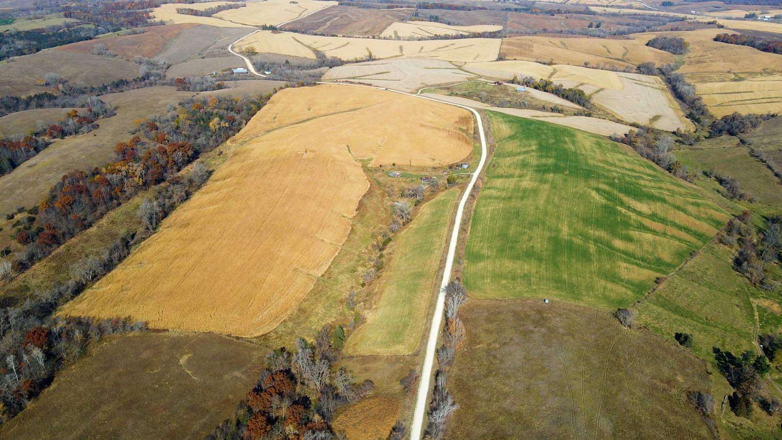 118.95 Acres of Recreational Land & Farm for Auction in Elkader, Iowa