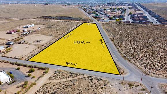 4.95 Acres of Residential Land for Sale in Belen, New Mexico