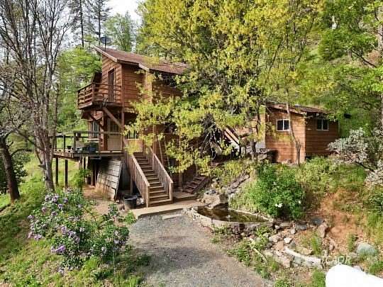 5.7 Acres of Residential Land with Home for Sale in Douglas City, California