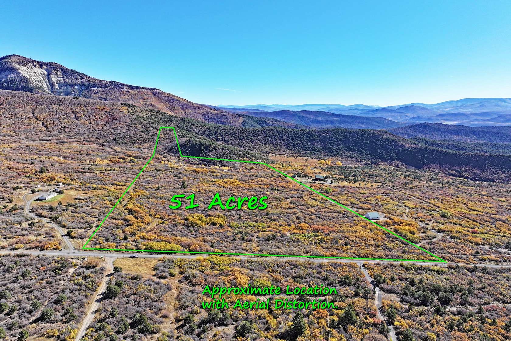 51.26 Acres of Recreational Land & Farm for Sale in Collbran, Colorado