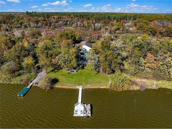 32 Acres of Recreational Land with Home for Sale in Stacy, Minnesota