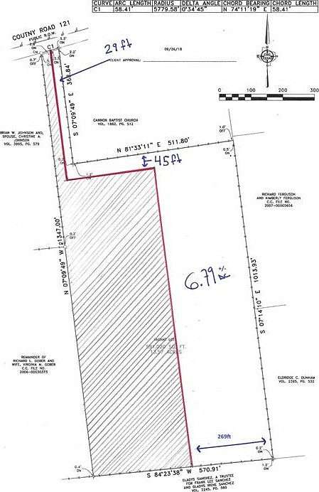 6.78 Acres of Land for Sale in Van Alstyne, Texas