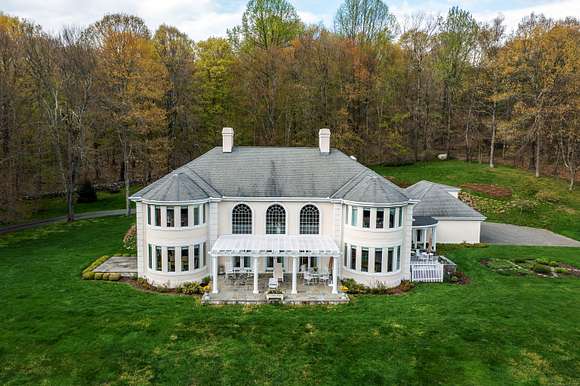 10.11 Acres of Land with Home for Sale in Roxbury, Connecticut