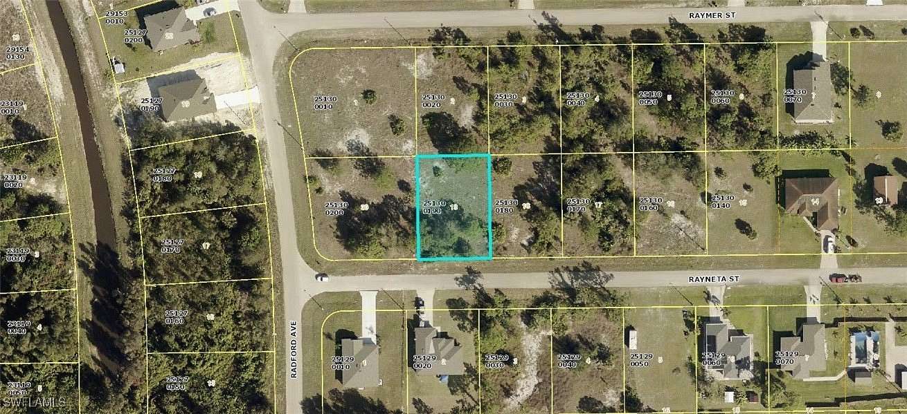 0.237 Acres of Residential Land for Sale in Lehigh Acres, Florida