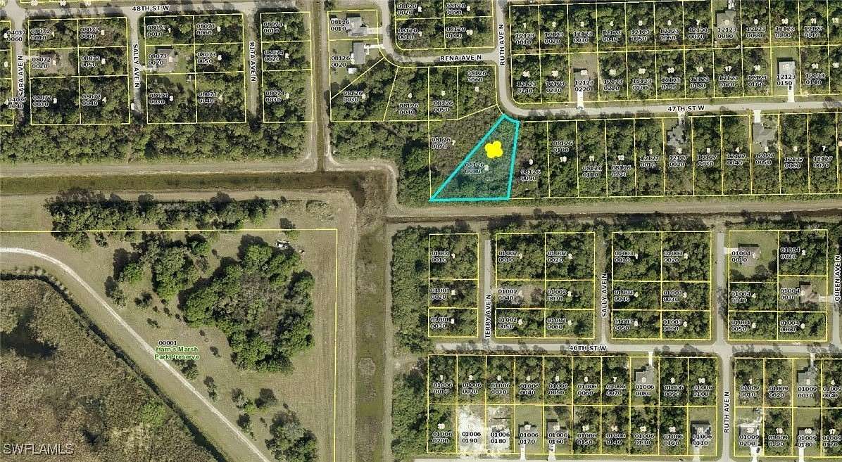 0.666 Acres of Residential Land for Sale in Lehigh Acres, Florida