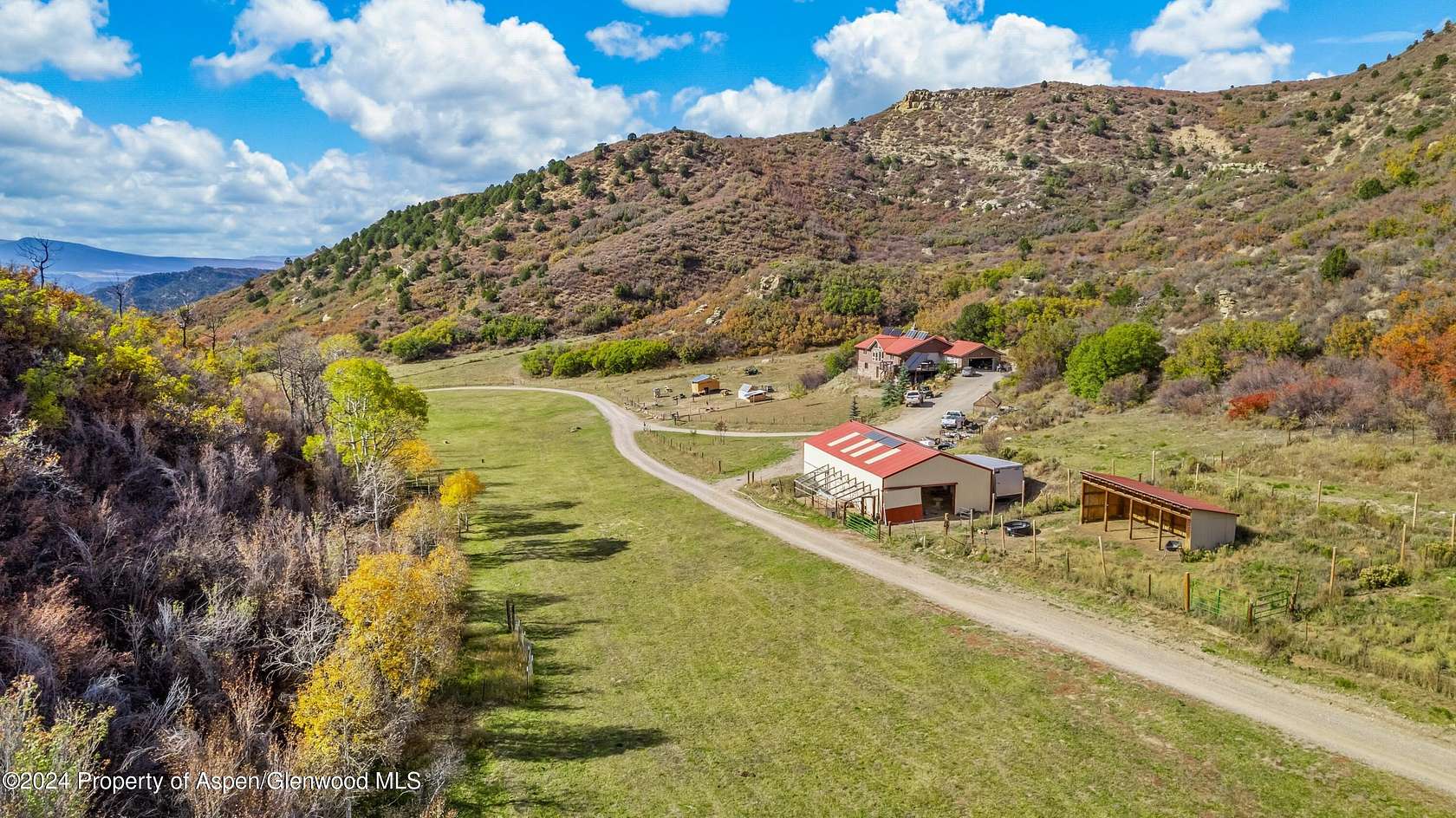 76.35 Acres of Recreational Land with Home for Sale in New Castle, Colorado