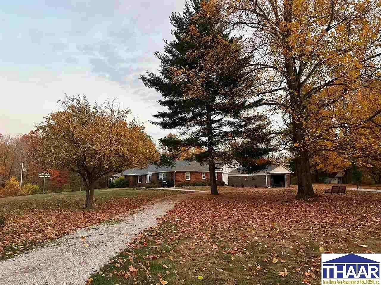 25.2 Acres of Land with Home for Sale in Terre Haute, Indiana