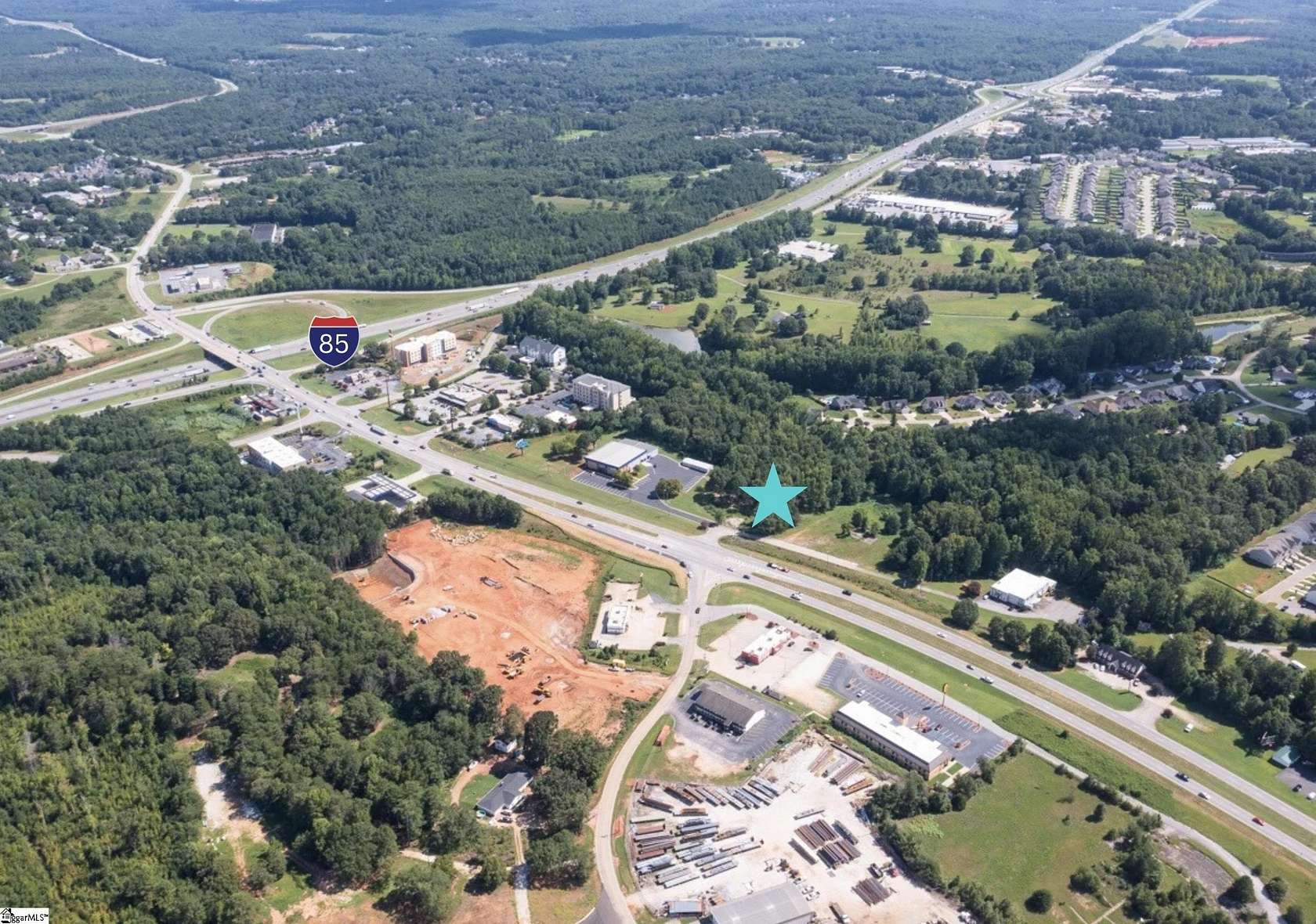 4.9 Acres of Commercial Land for Sale in Piedmont, South Carolina