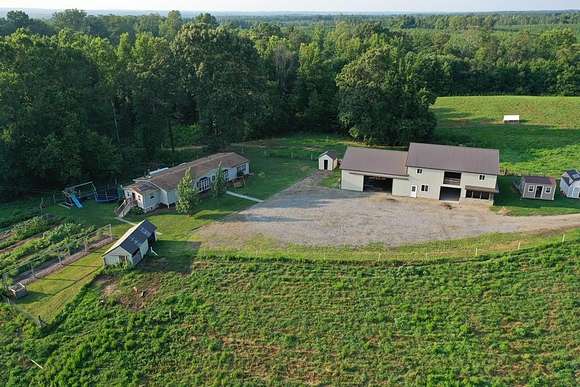 72.27 Acres of Agricultural Land with Home for Sale in Cumberland, Virginia