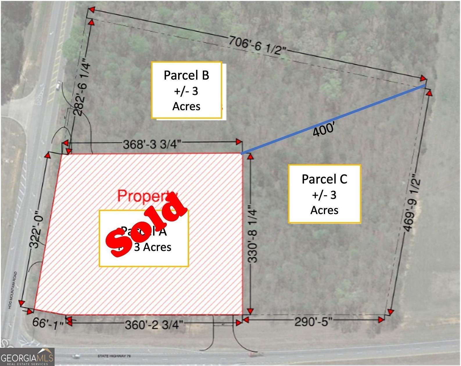 3 Acres of Land for Sale in Bogart, Georgia