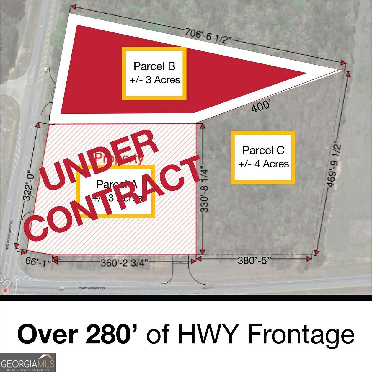 3 Acres of Mixed-Use Land for Sale in Bogart, Georgia