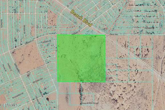 156 Acres of Land for Sale in El Paso, Texas