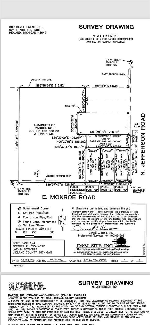 2.31 Acres of Residential Land for Sale in Midland, Michigan